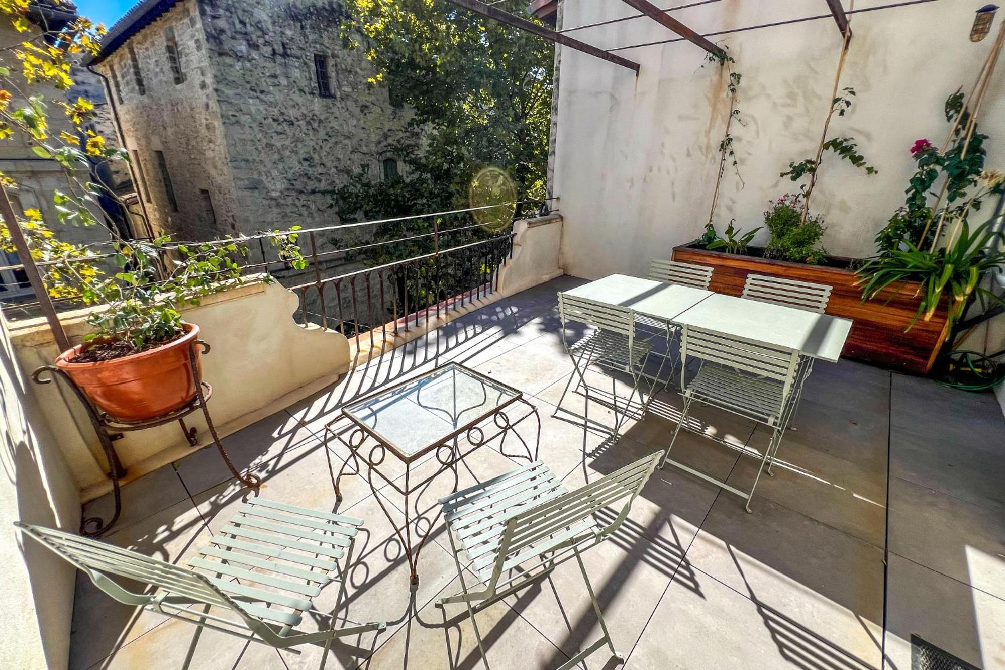 아비뇽 Ac - Private Exterior - Duplex Quartier Des Artistes 아파트 외부 사진